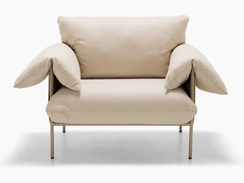 Alva Outdoor Lounge Chair in Palermo Sand