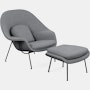 Womb Chair and Ottoman
