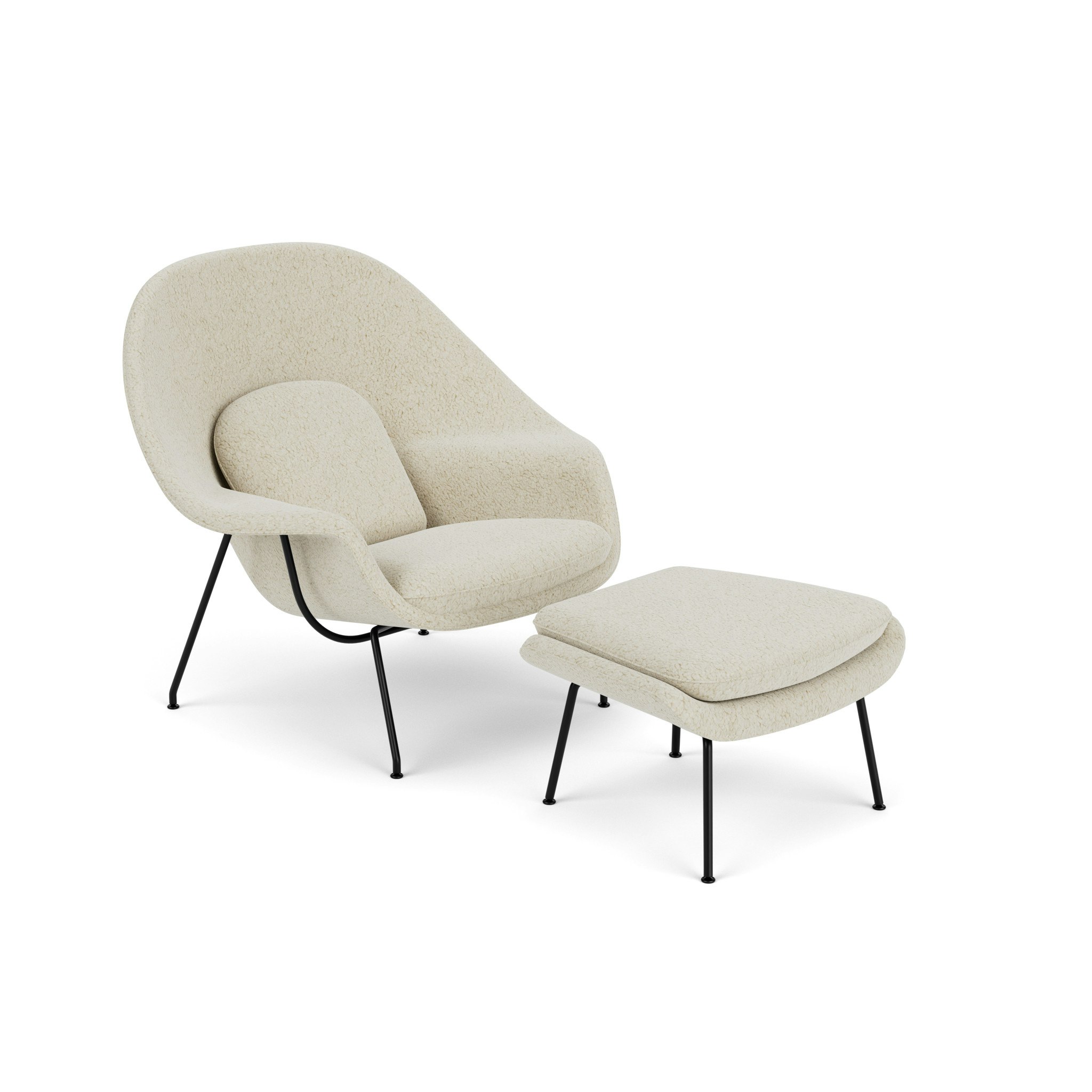 Womb Chair and Ottoman
