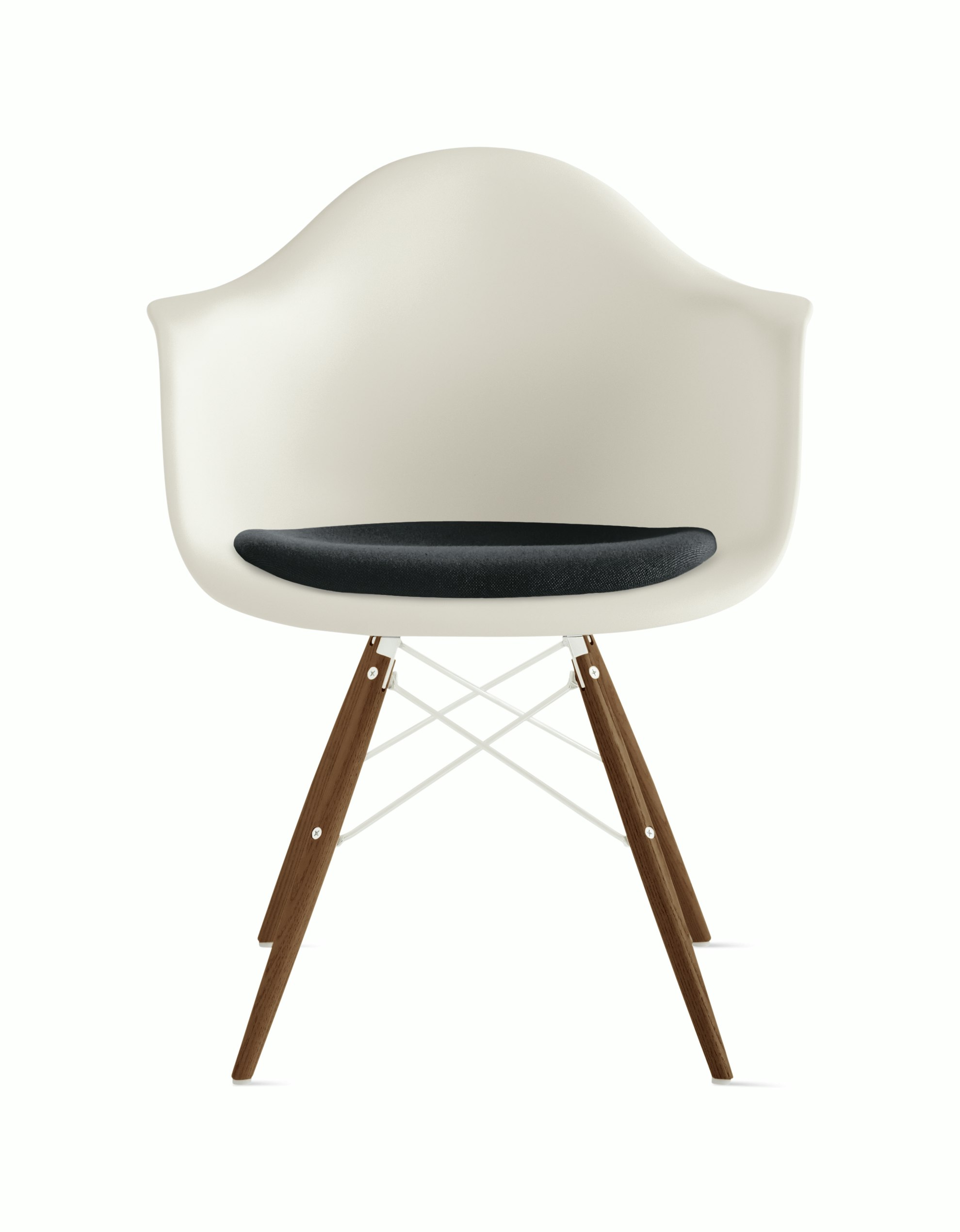 Eames Shell Armchair with Seat Pad (DWR)