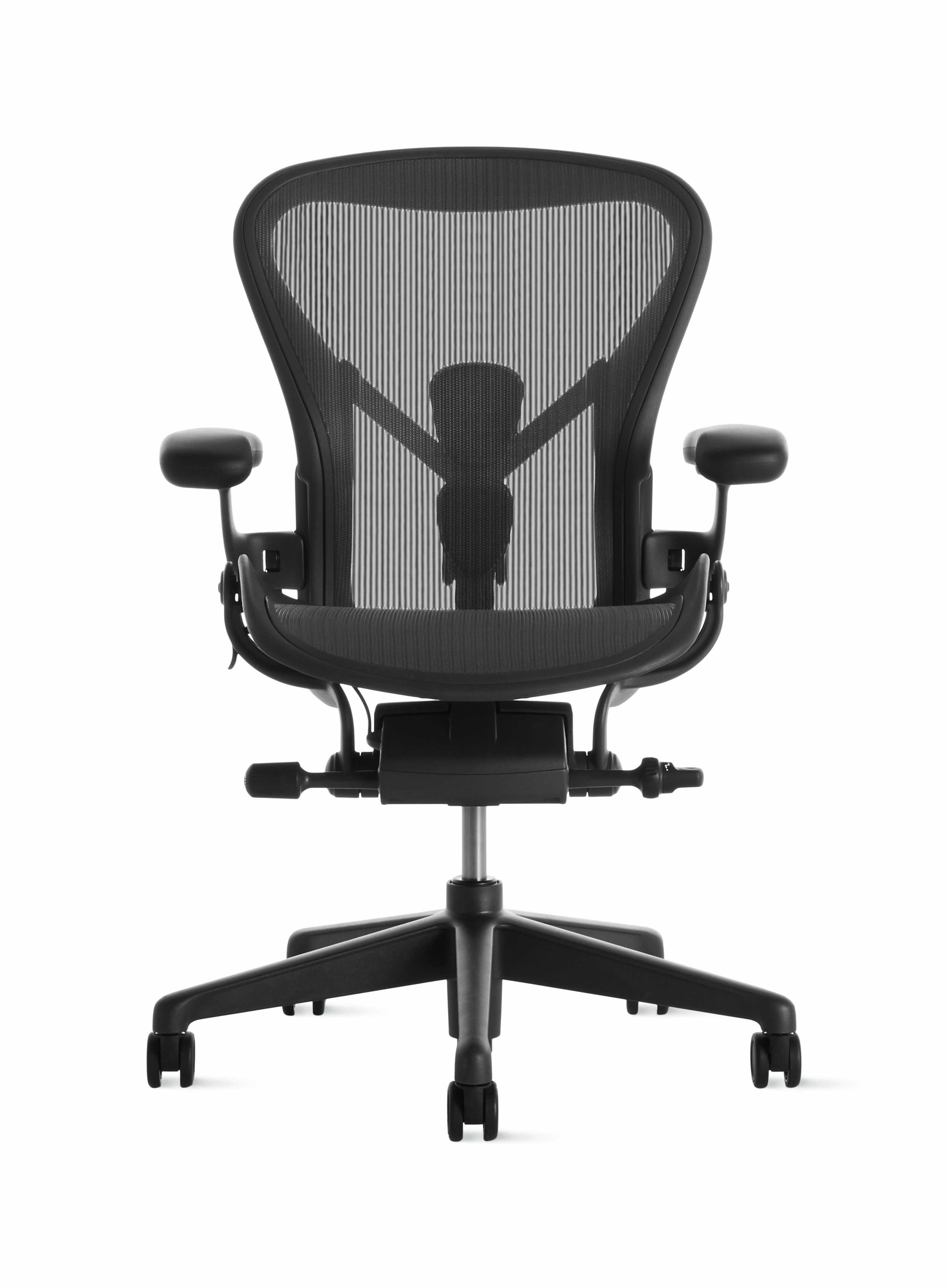 Aeron Office Chairs Herman Miller Store   W HM 2195348 100069170 Graphite F1 