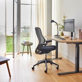 hipso height adjustable desk regeneration by knoll chair copeland light cover lounge chair around table work from home muuto 