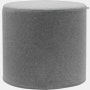 Drum Pouf High Light Grey