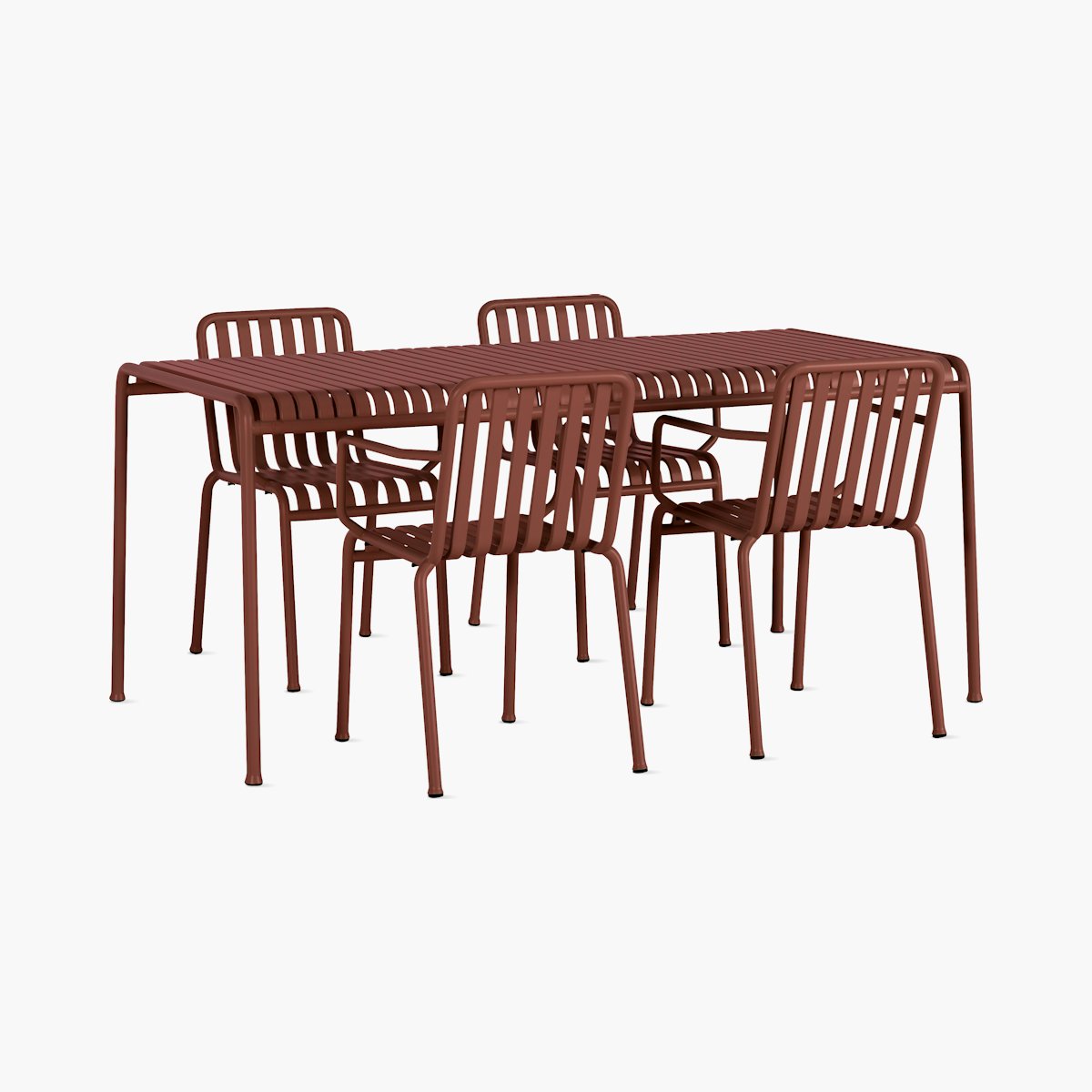 Palissade Dining Set Palissade Dining Set, 4 Armchairs