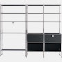 USM Wardrobe - Configuration 2, Black
