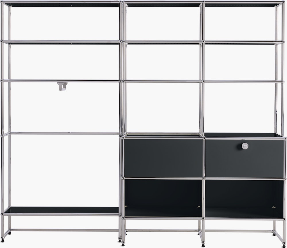 USM Wardrobe - Configuration 2, Black