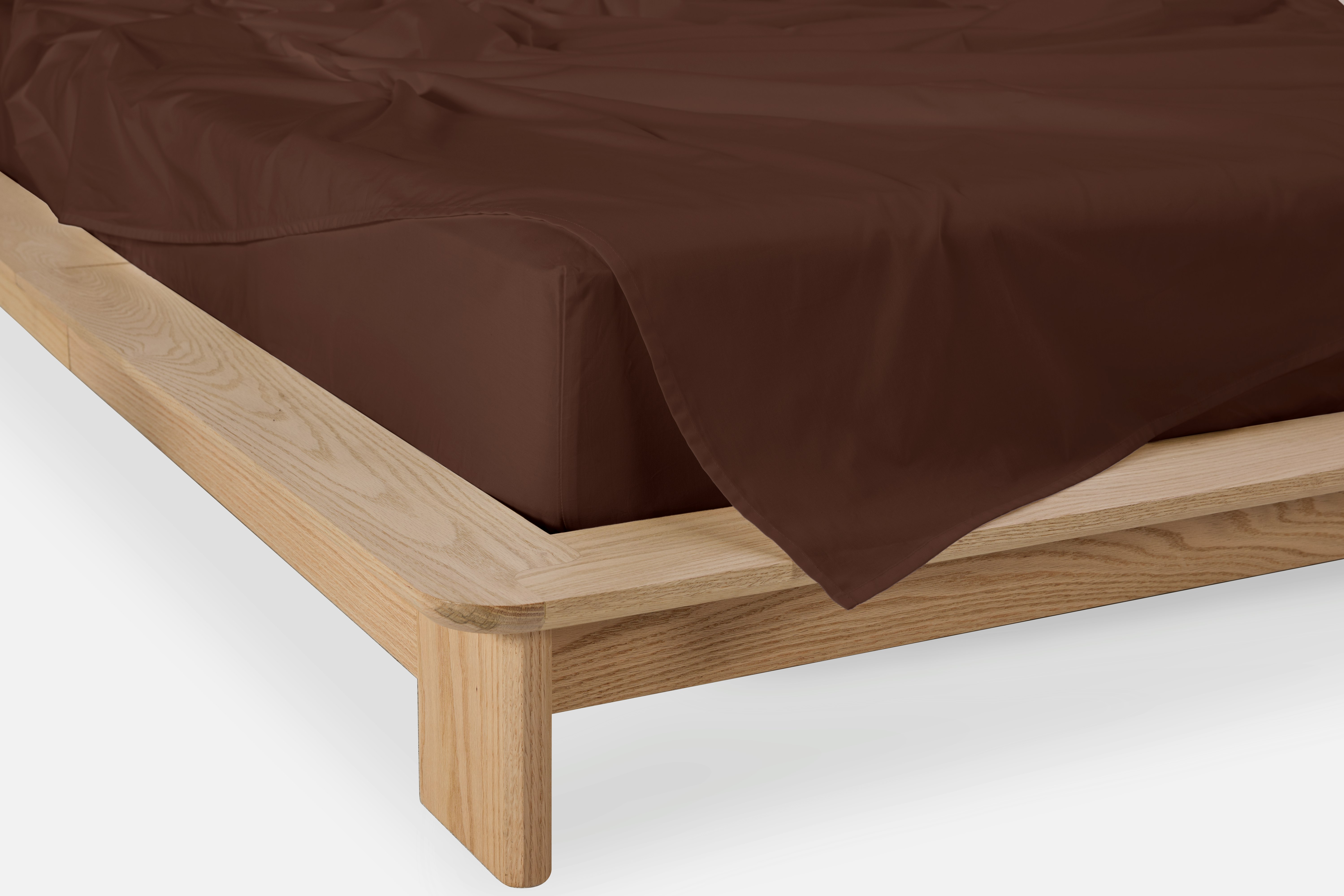 Design Within Reach Sheet Set - Percale - burgundy