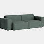 Mags SL 2.5-Seat Sofa - Pecora, Green