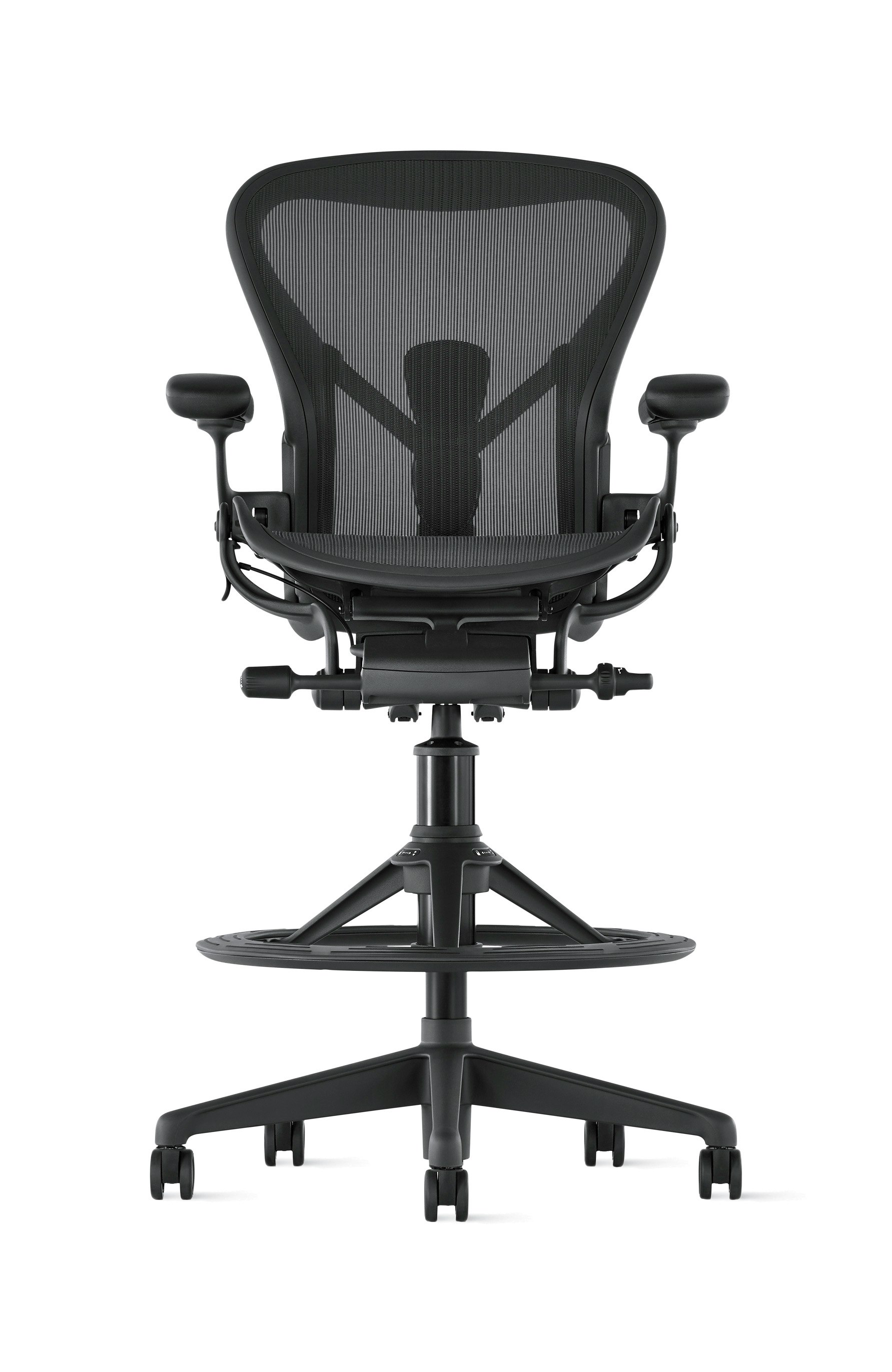 Aeron Office Chairs Herman Miller Store   W HM 2197386 100089679 Graphite F Jpg 