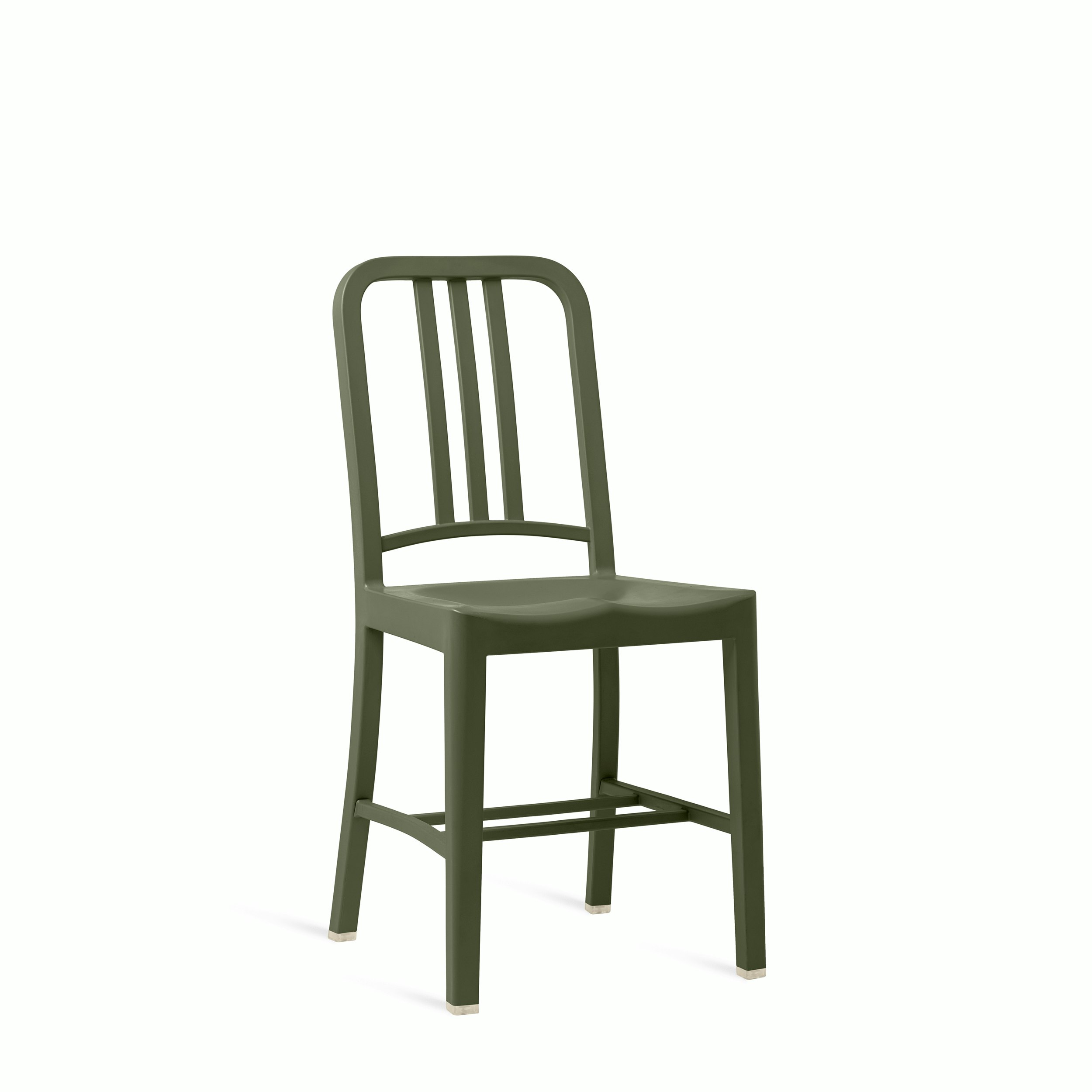 111 Navy Chair - Side Chair, Cypress Green