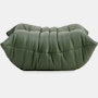 TOGO Ottoman - Opera Leather,  olive