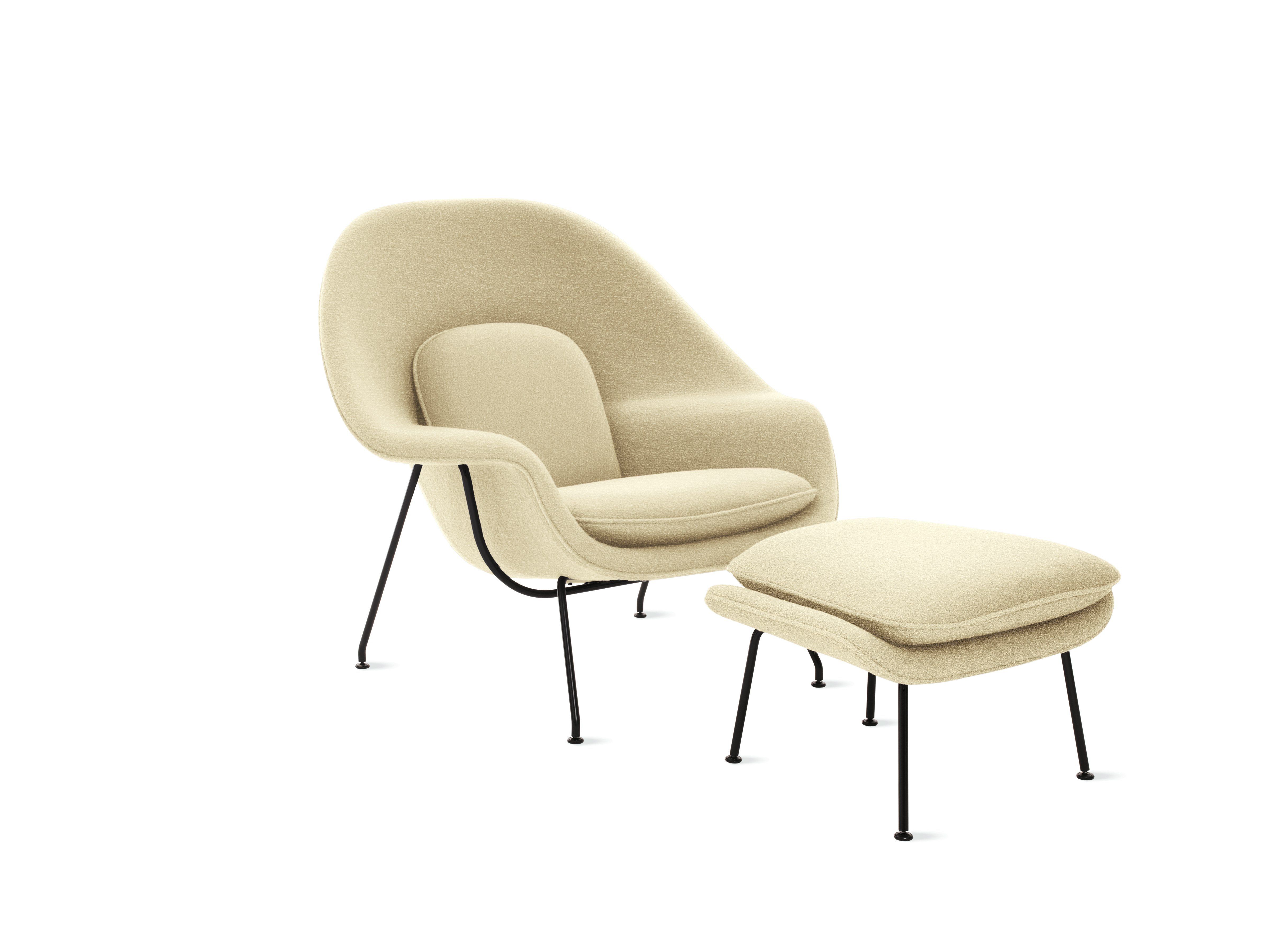 Womb Chair and Ottoman Design Within Reach
