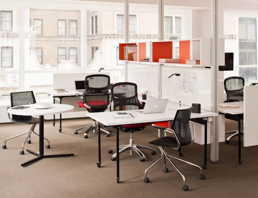 Knoll Vertical Power and Antenna Workspaces
