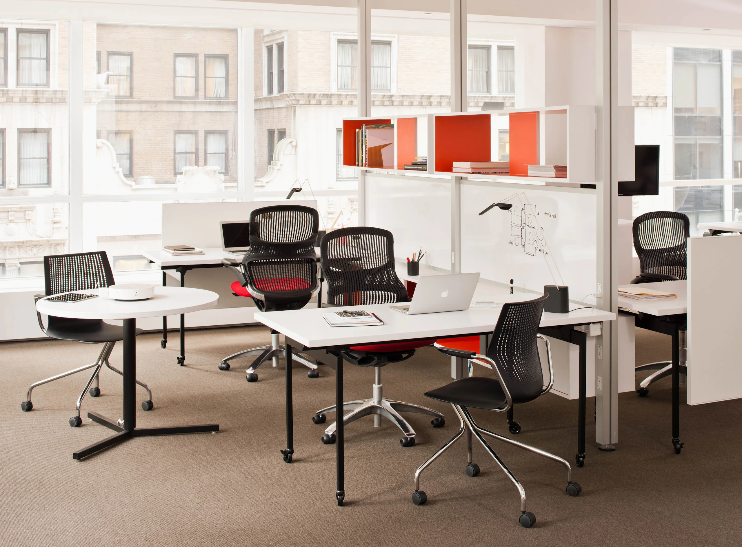Knoll Vertical Power and Antenna Workspaces