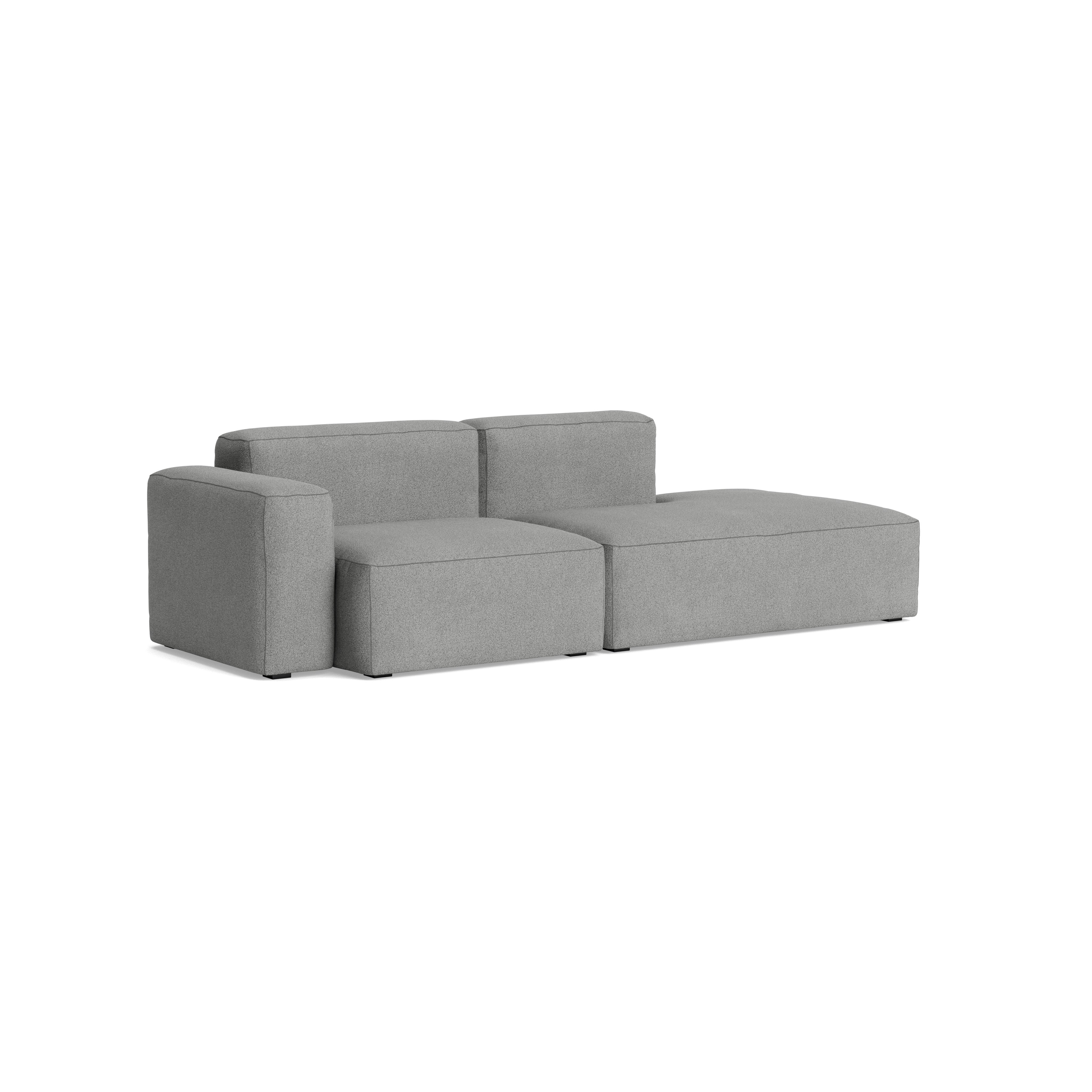 Mags SL One-Arm 2.5-Seat Sofa - Left, Pecora, Grey