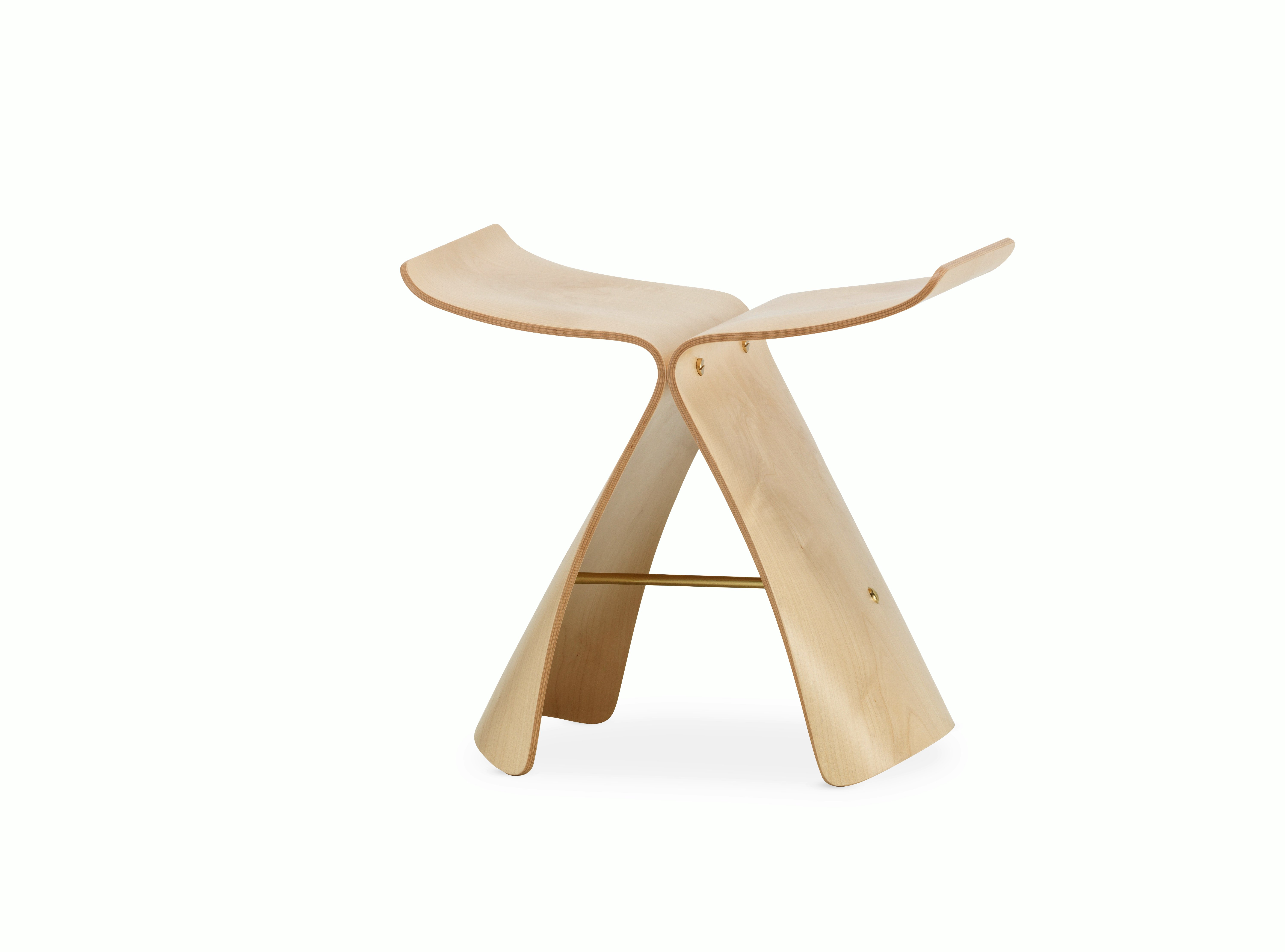 Yanagi Butterfly Stool in Maple