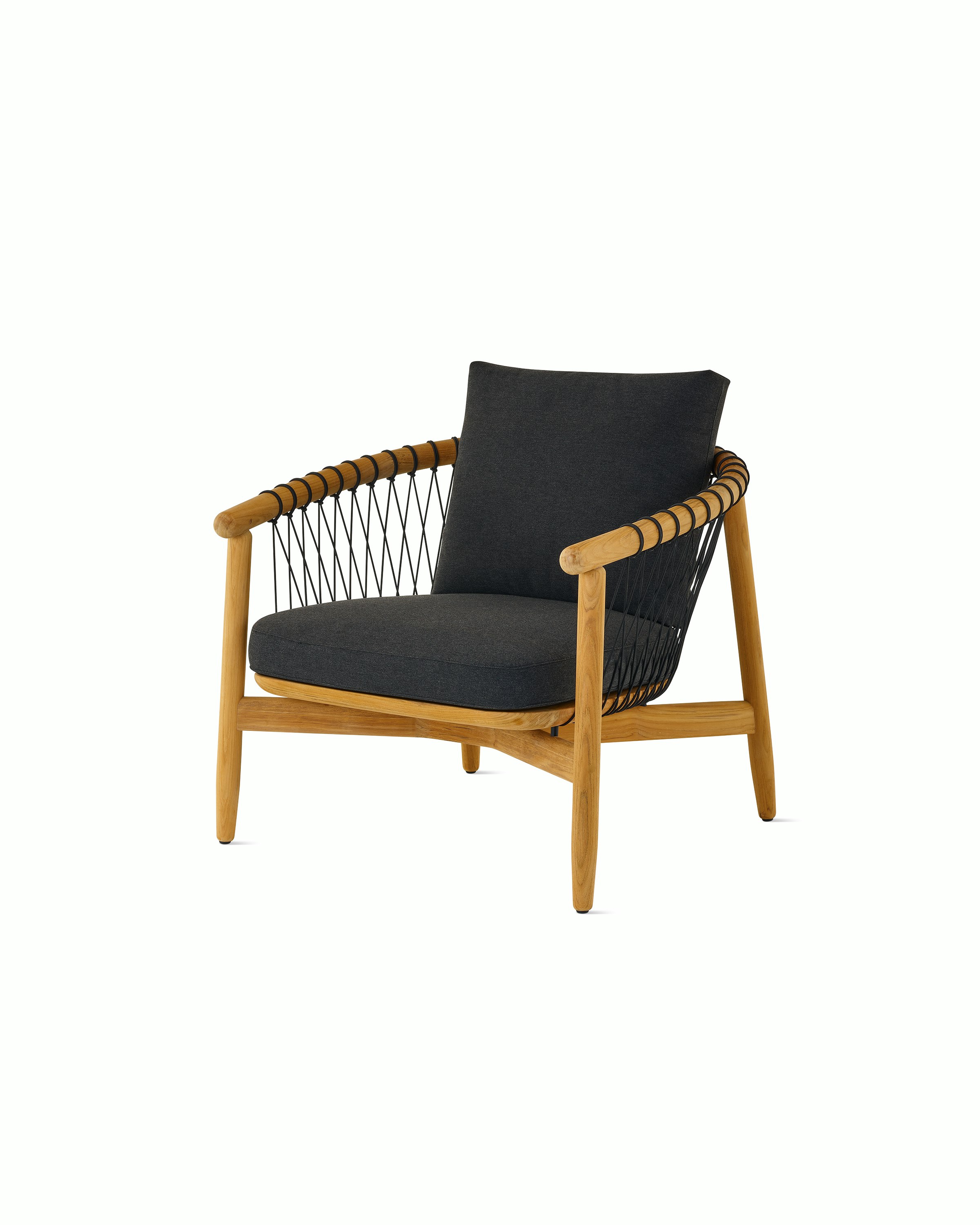 Crosshatch Outdoor Lounge Chair.
