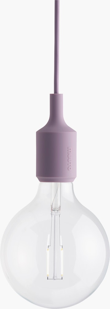 E27 dusty lilac LED
