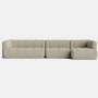 Quilton Sectional - Right with Armless Narrow