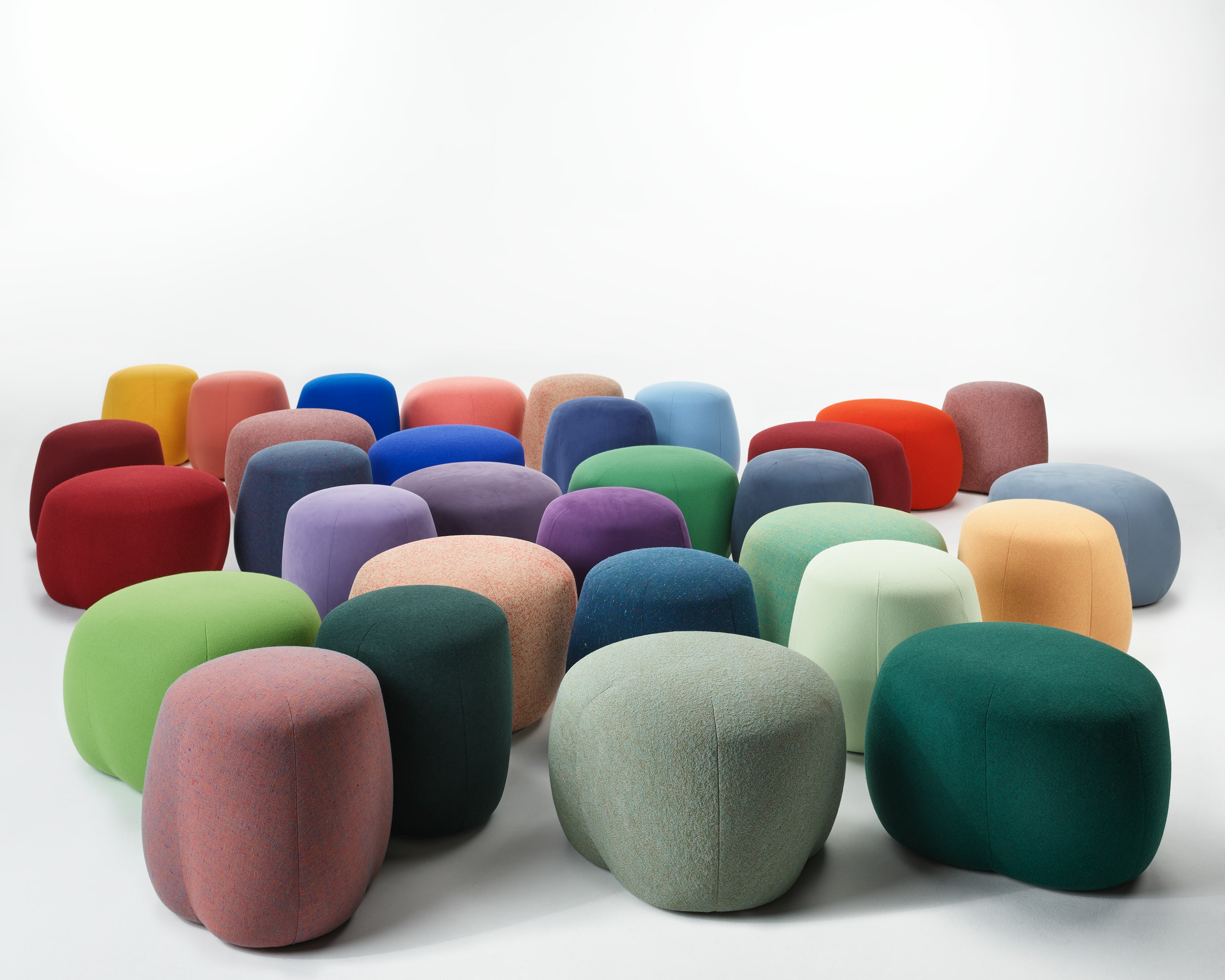 Truffle Poufs, Size A and B