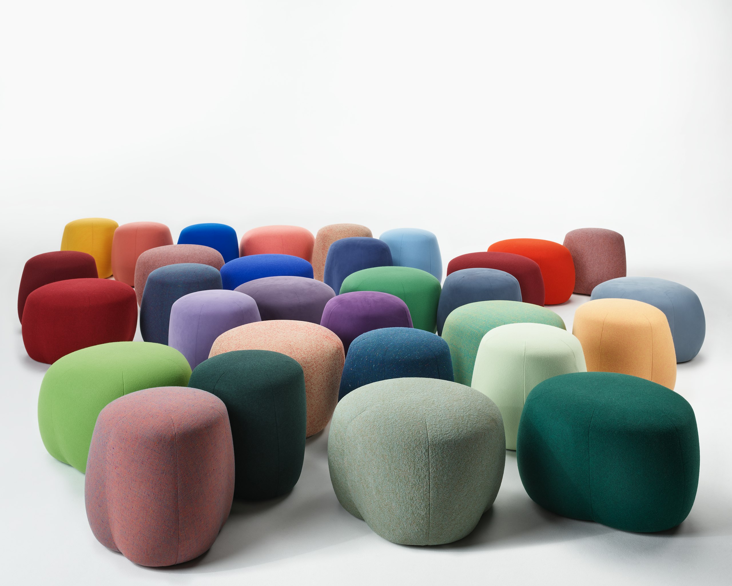 Truffle Poufs, Size A and B