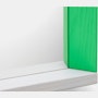 Colour Frame Mirror,  Green/Pink,  Large