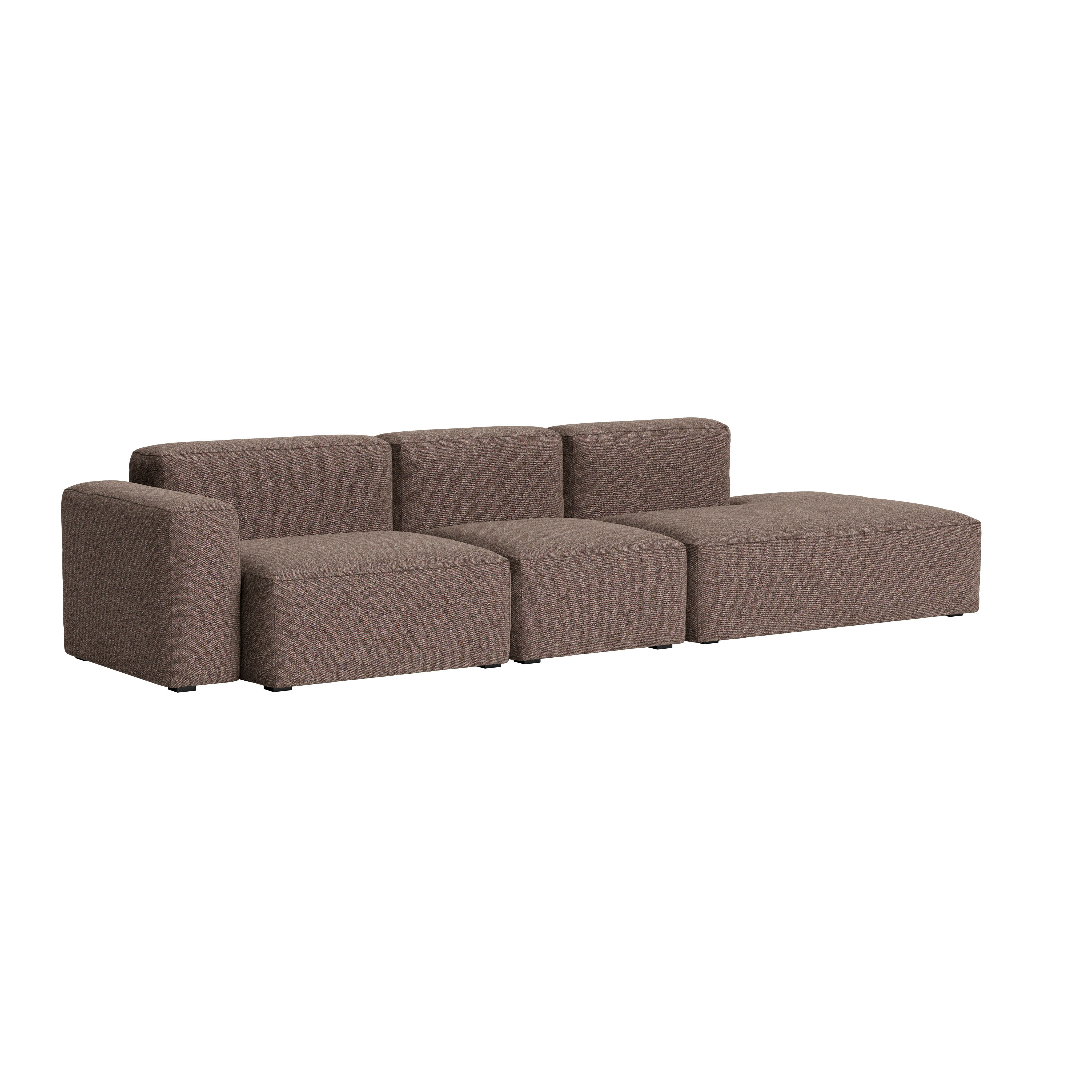 Mags SL One-Arm 3-Seat Sofa - Left, Loft, 103 Asphalt
