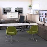 Reff Profiles Individual Private Office Private Office Reff Profiles Remix High Back Grasshopper Table Saarinen Executive Chair