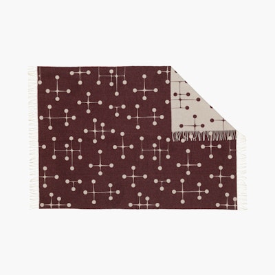 Eames Wool Blanket - Bordeaux, Limited Edition