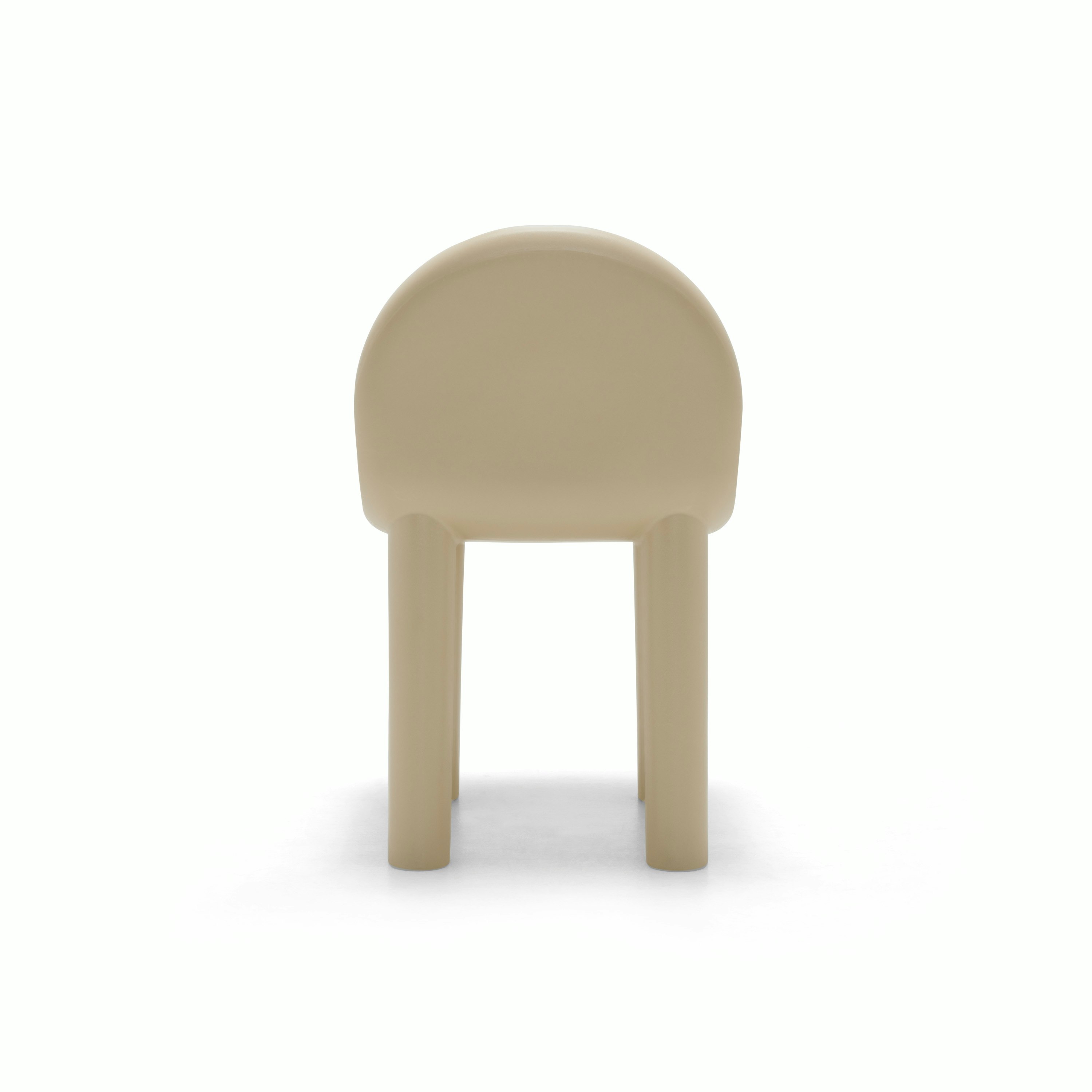 Arch Outdoor Dining Chair in Pebble