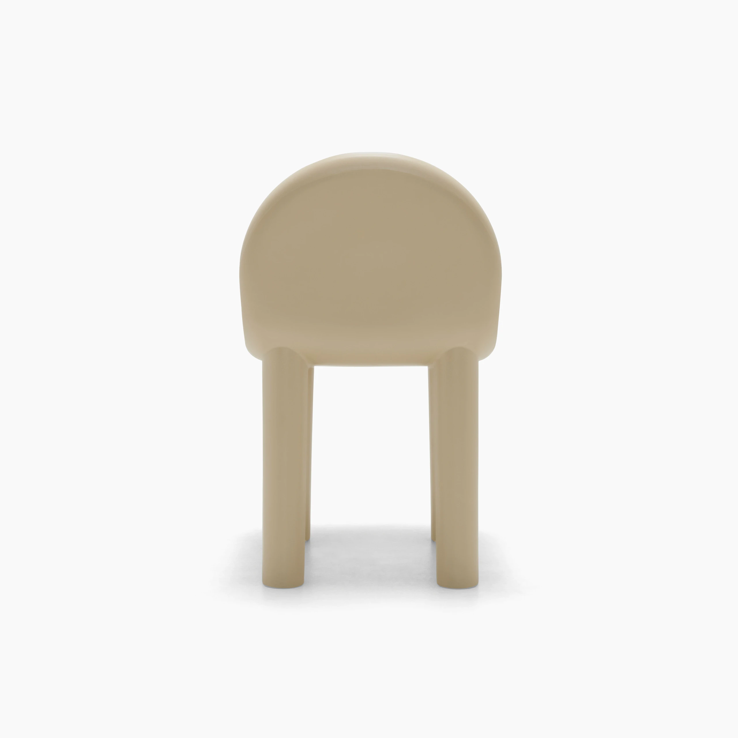 Arch Outdoor Dining Chair in Pebble