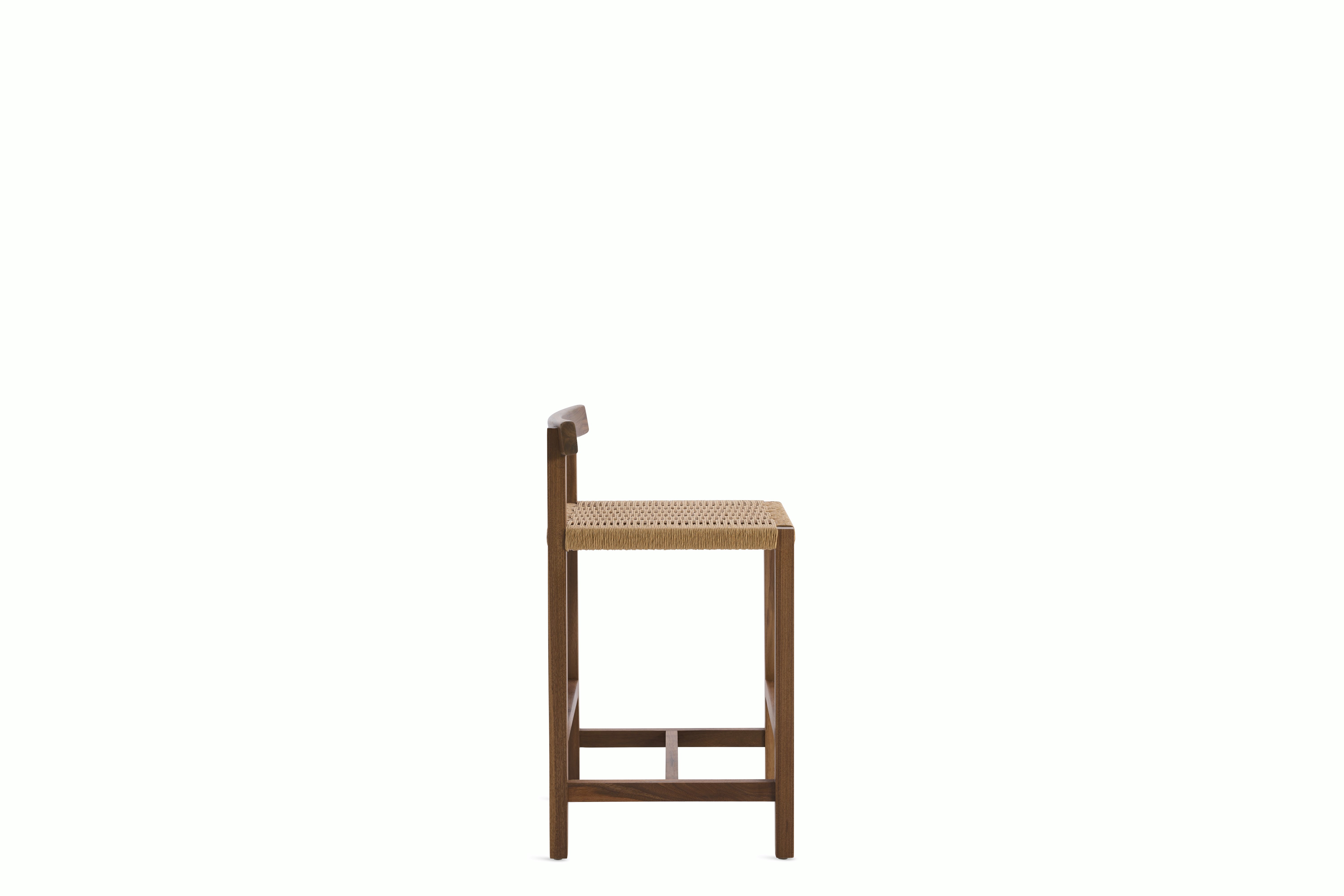 Koi Counter Stool - walnut