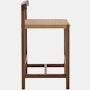 Koi Counter Stool - walnut