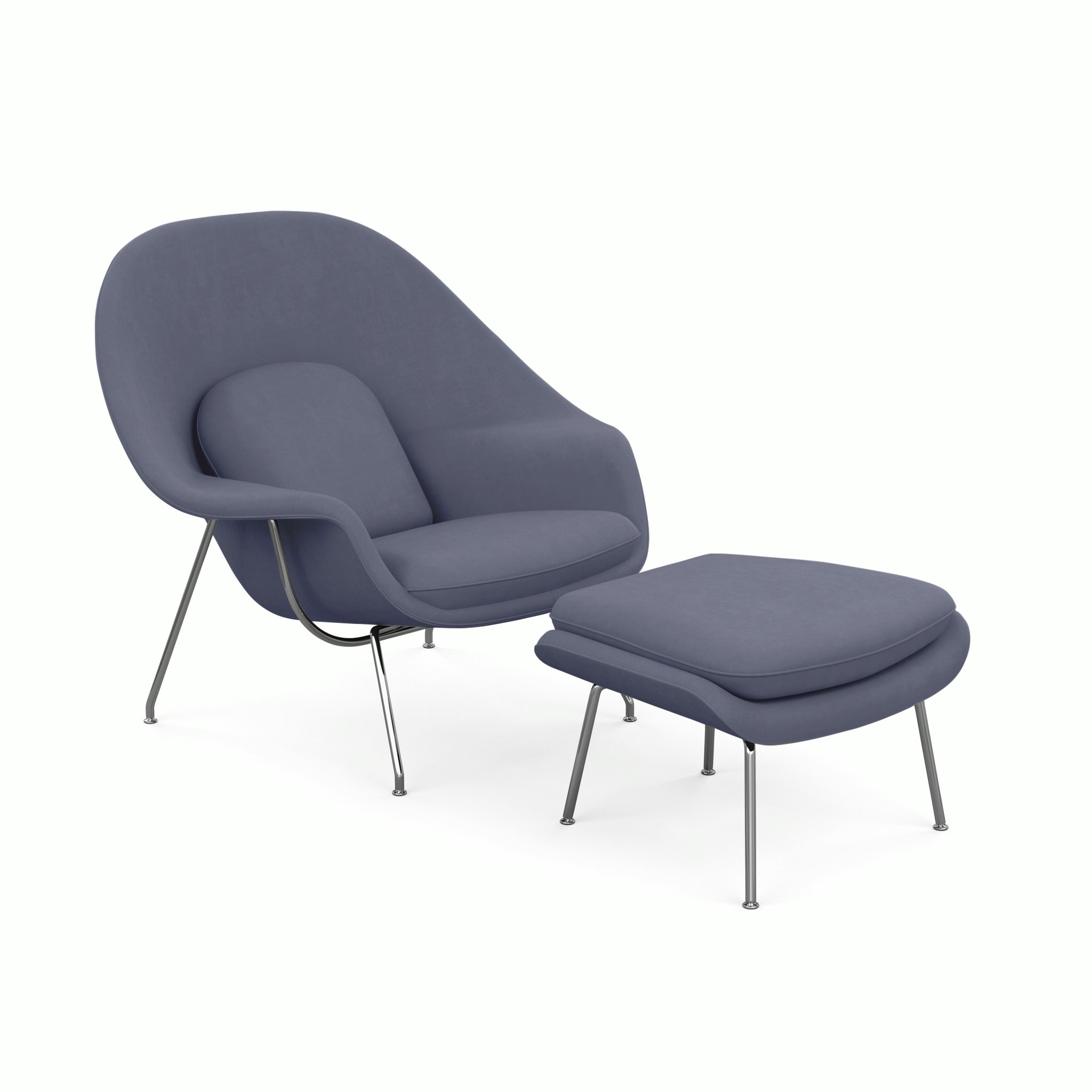 Womb Chair and Ottoman