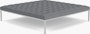 Florence Knoll Relaxed Bench - Large,  Square