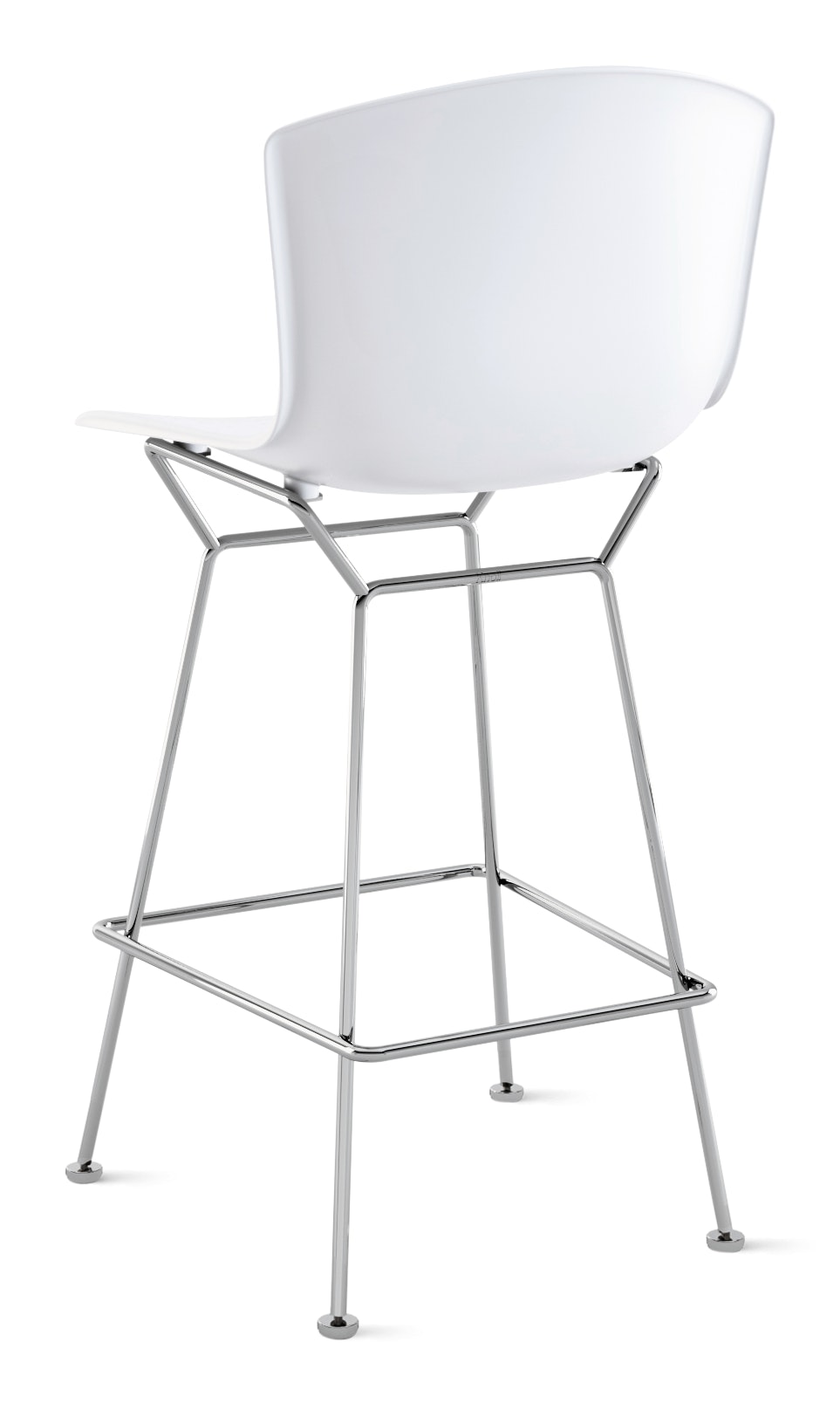 Bertoia Molded Shell Counter Stool