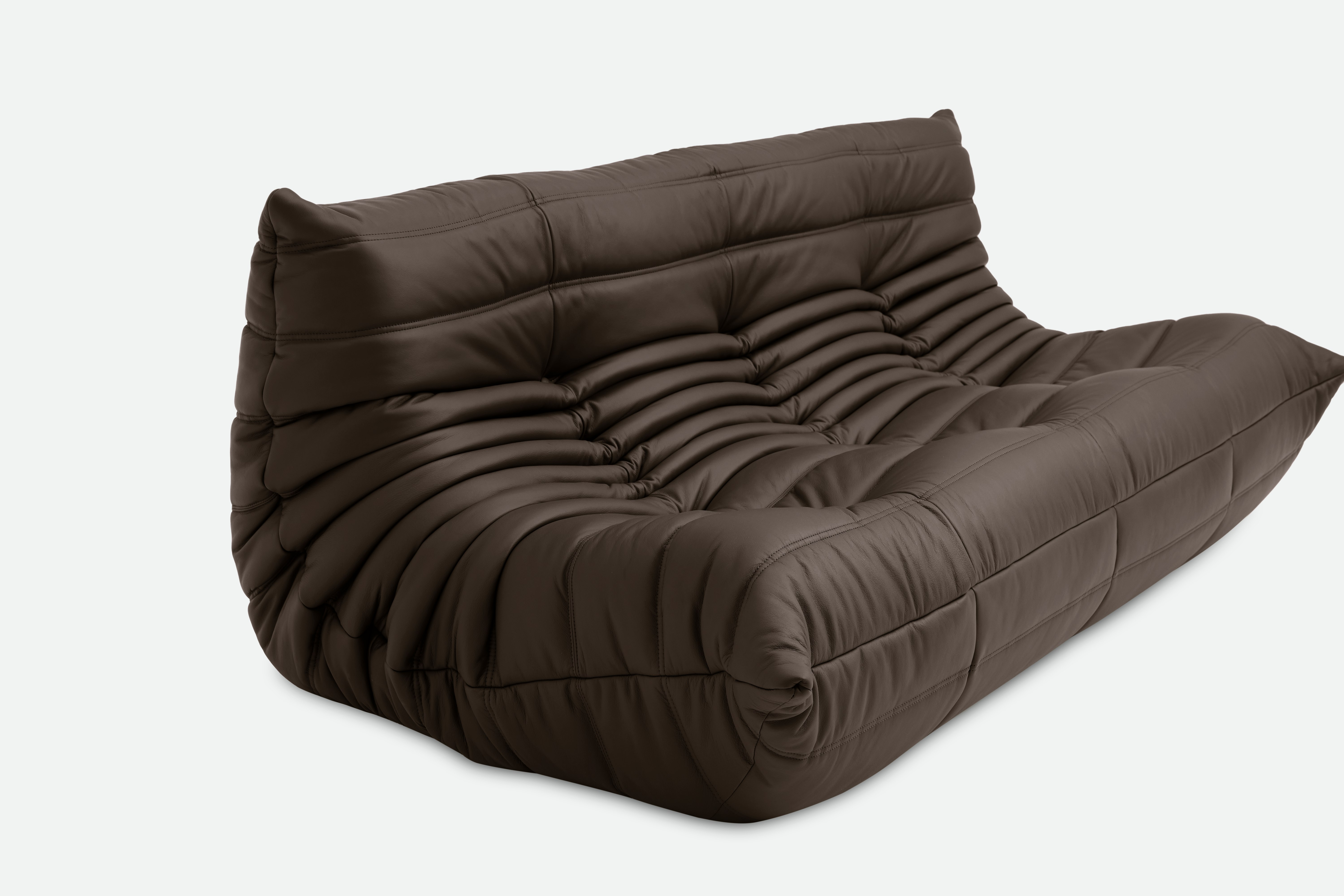 TOGO Sofa - Opera Leather,  tobacco