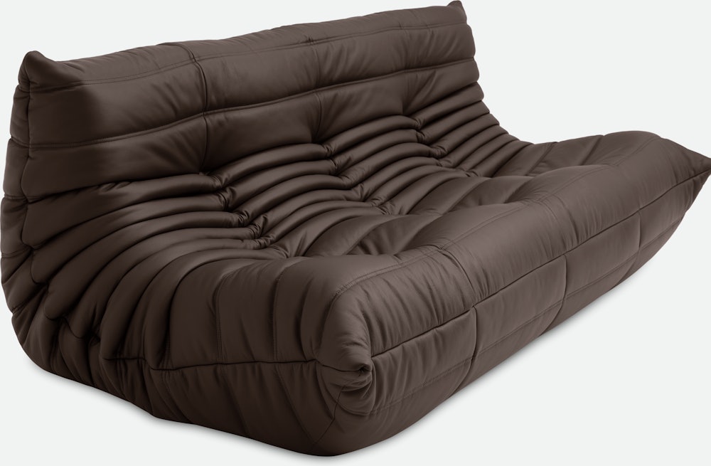 TOGO Sofa - Opera Leather,  tobacco