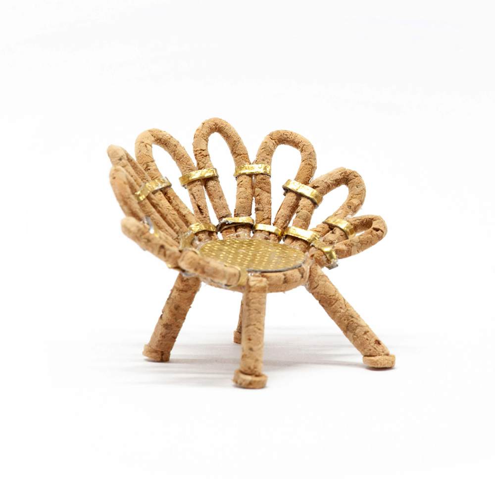 Mimosa on Rattan