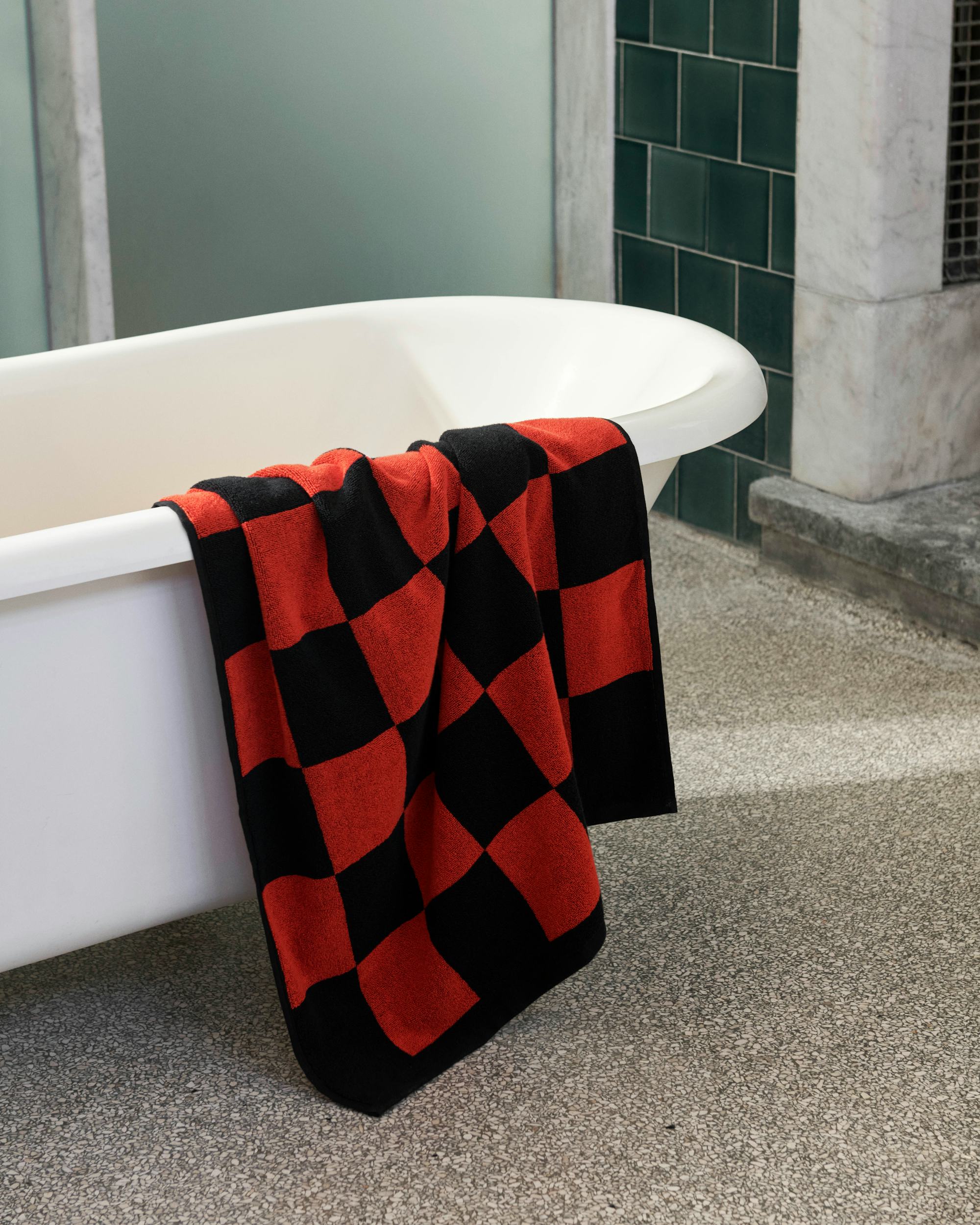 Buffalo Plaid Bath Towel