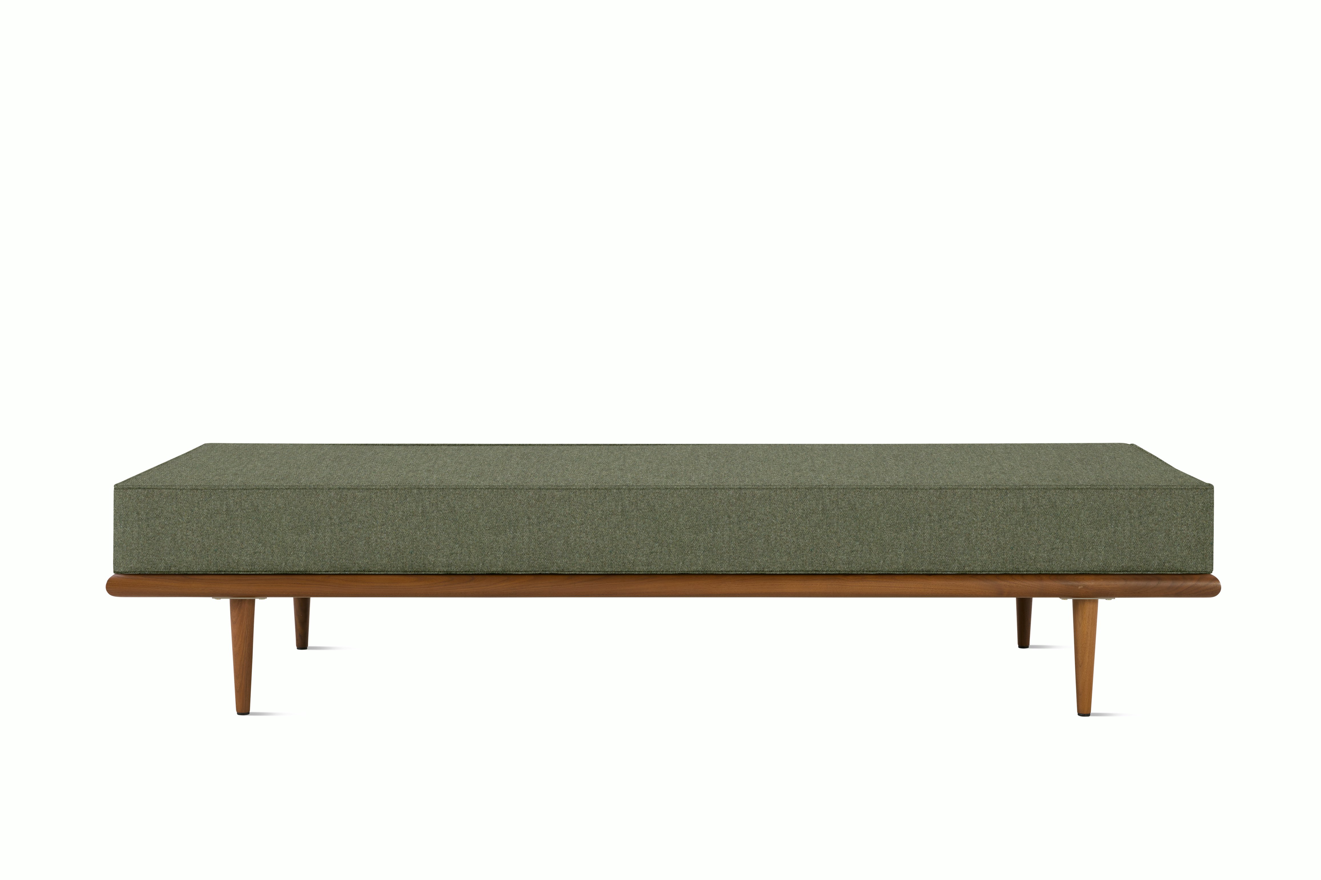 Nelson Daybed - Standard,  Walnut,  Luce,  Agrarian,  Taper