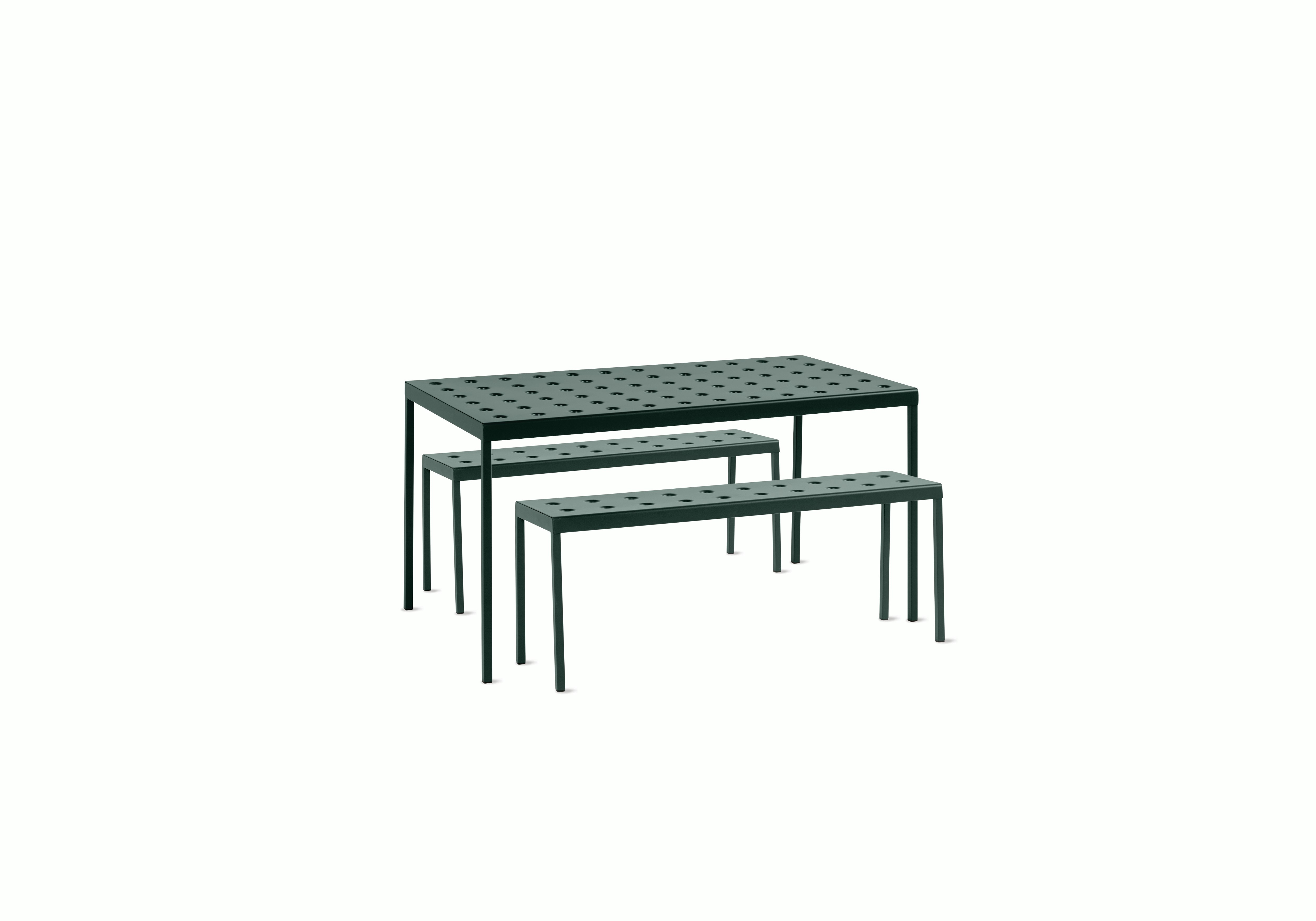 Balcony Dining Bench Set