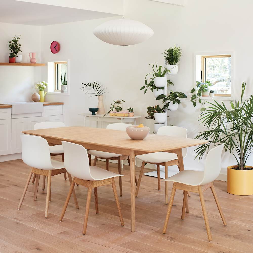 Dulwich Extension Table and AAC 12 Side Chairs at Eliza Blank's