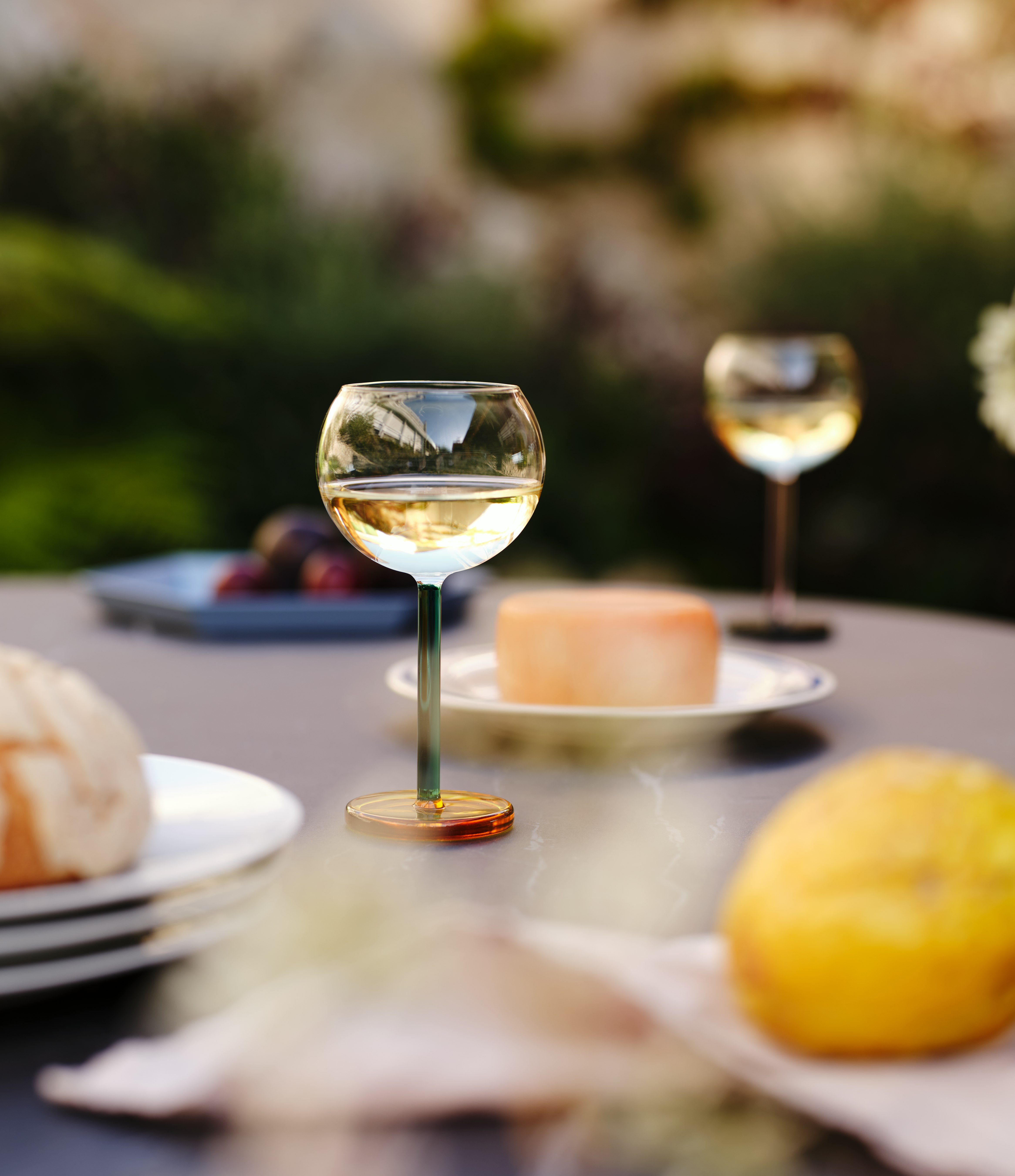 Bilboquet Wine Glasses, Set of 2