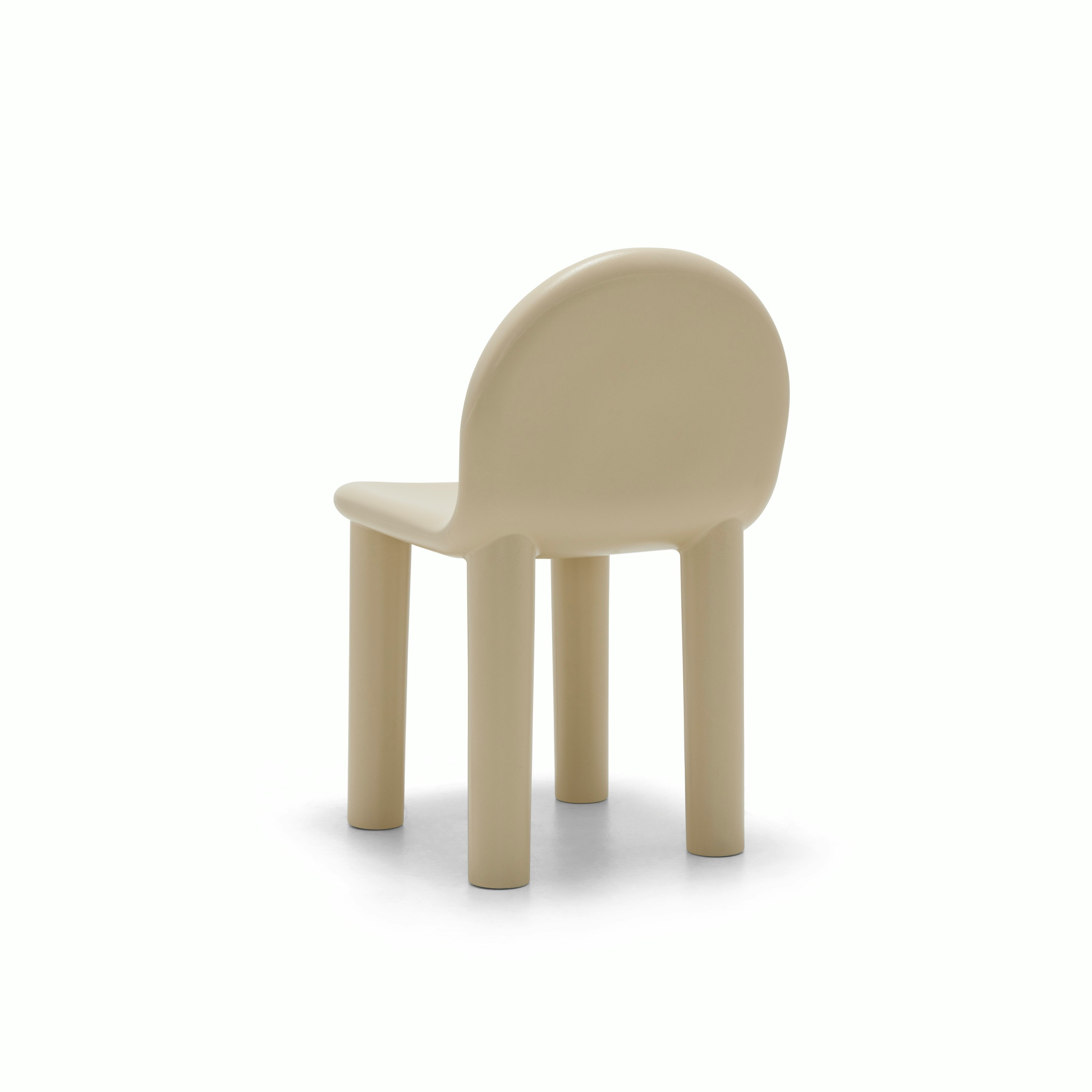 Arch Outdoor Dining Chair in Pebble