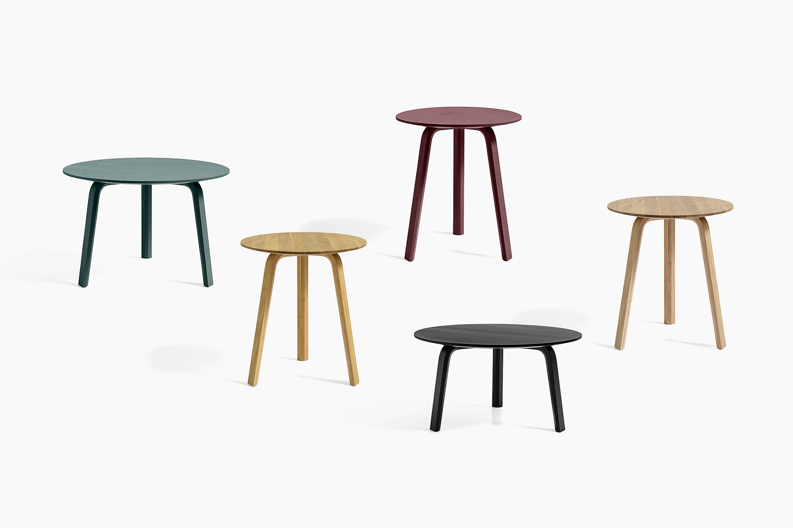 HAY / BELLA SIDE TABLE φ45 × H39 Bella Side Table, HAY | MillerKnoll