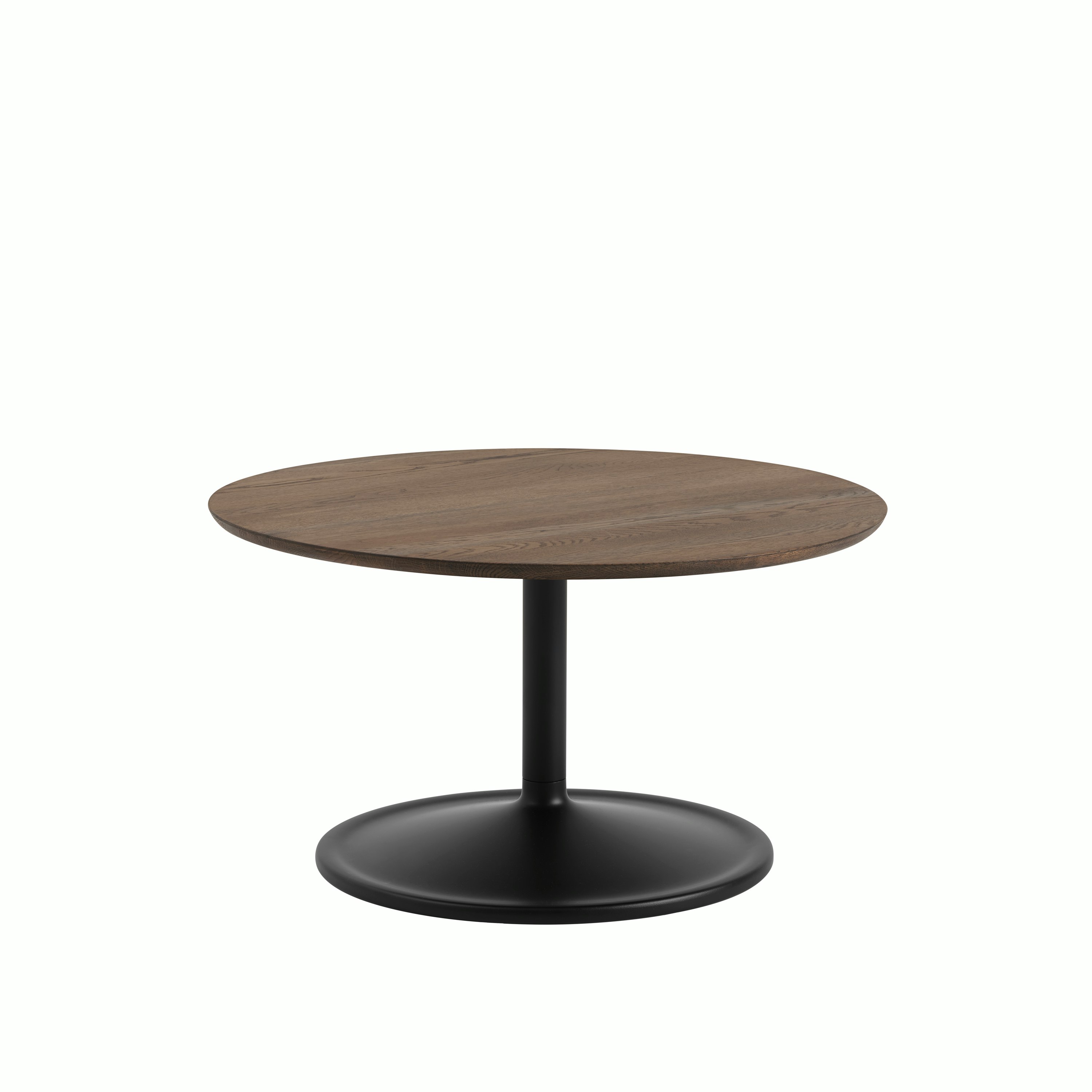Soft coffee table 75 h42 dark oiled oak black muuto 5000x5000 hi res