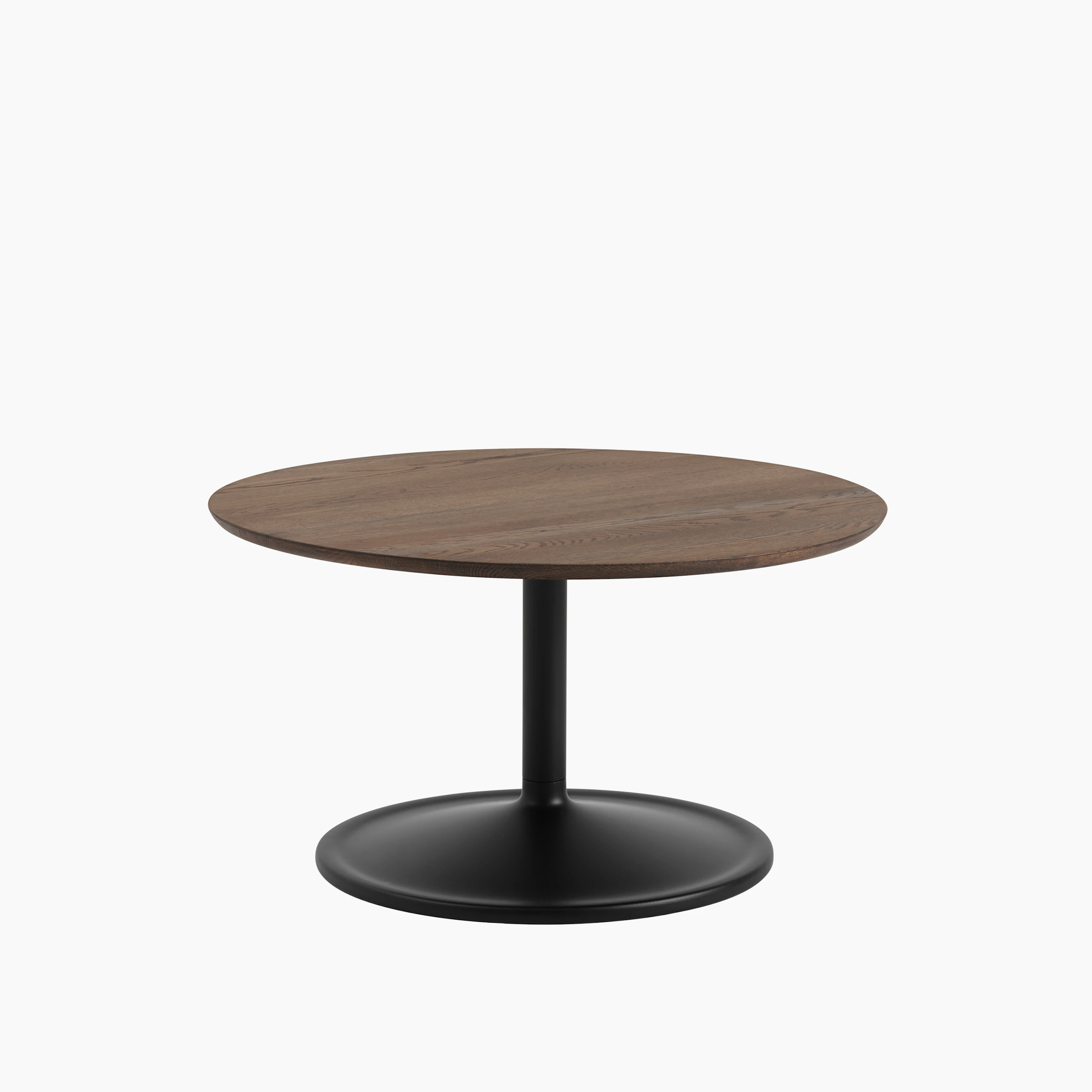 Soft coffee table 75 h42 dark oiled oak black muuto 5000x5000 hi res