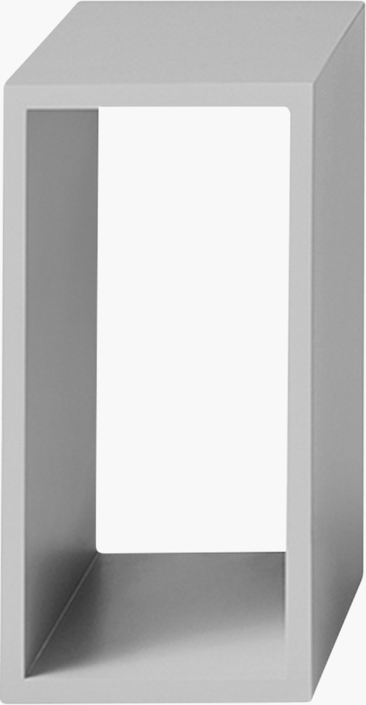 Stacked Storage Module,  Small-Open\FINISH: Light Grey