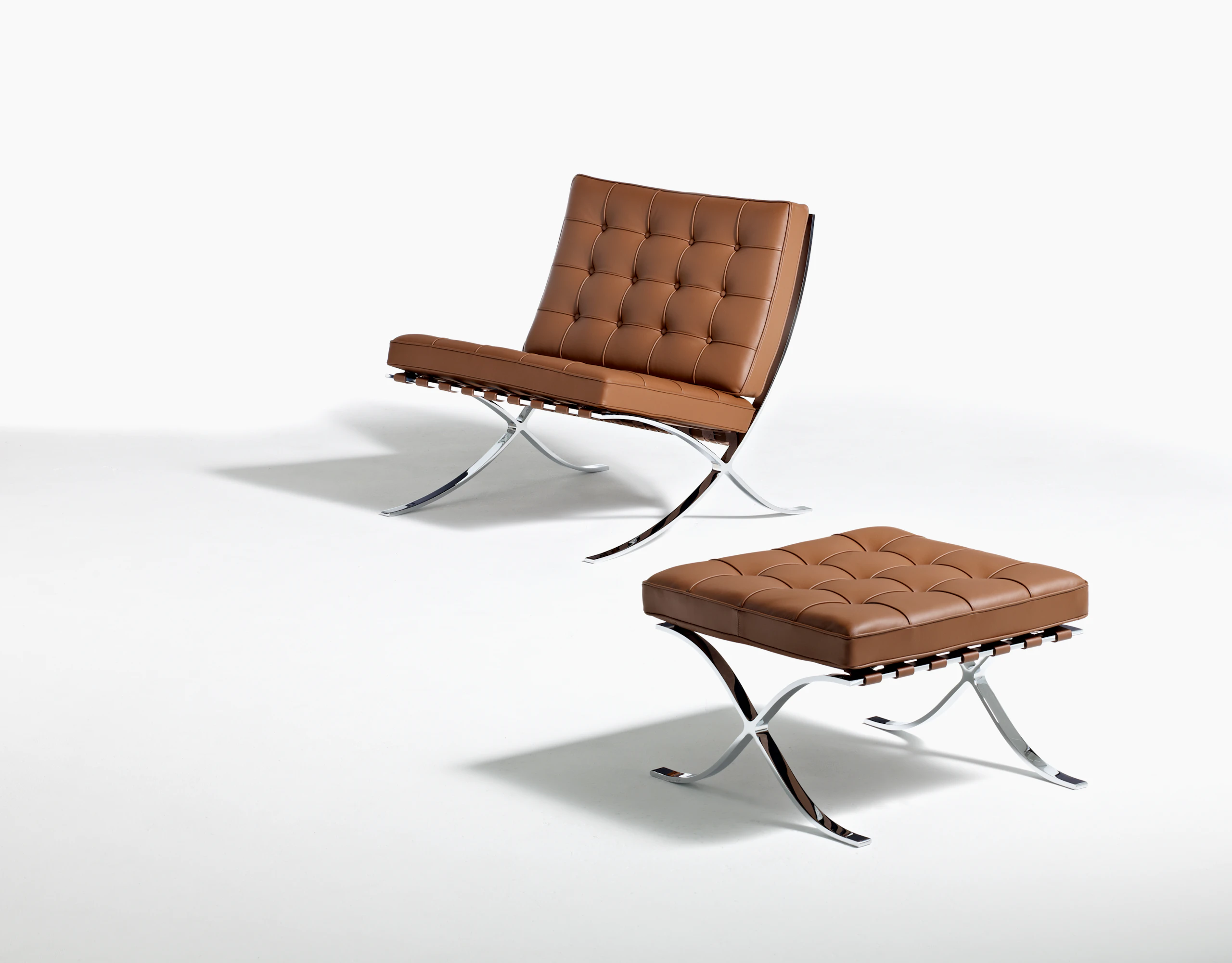 Barcelona Stool, Barcelona Chair